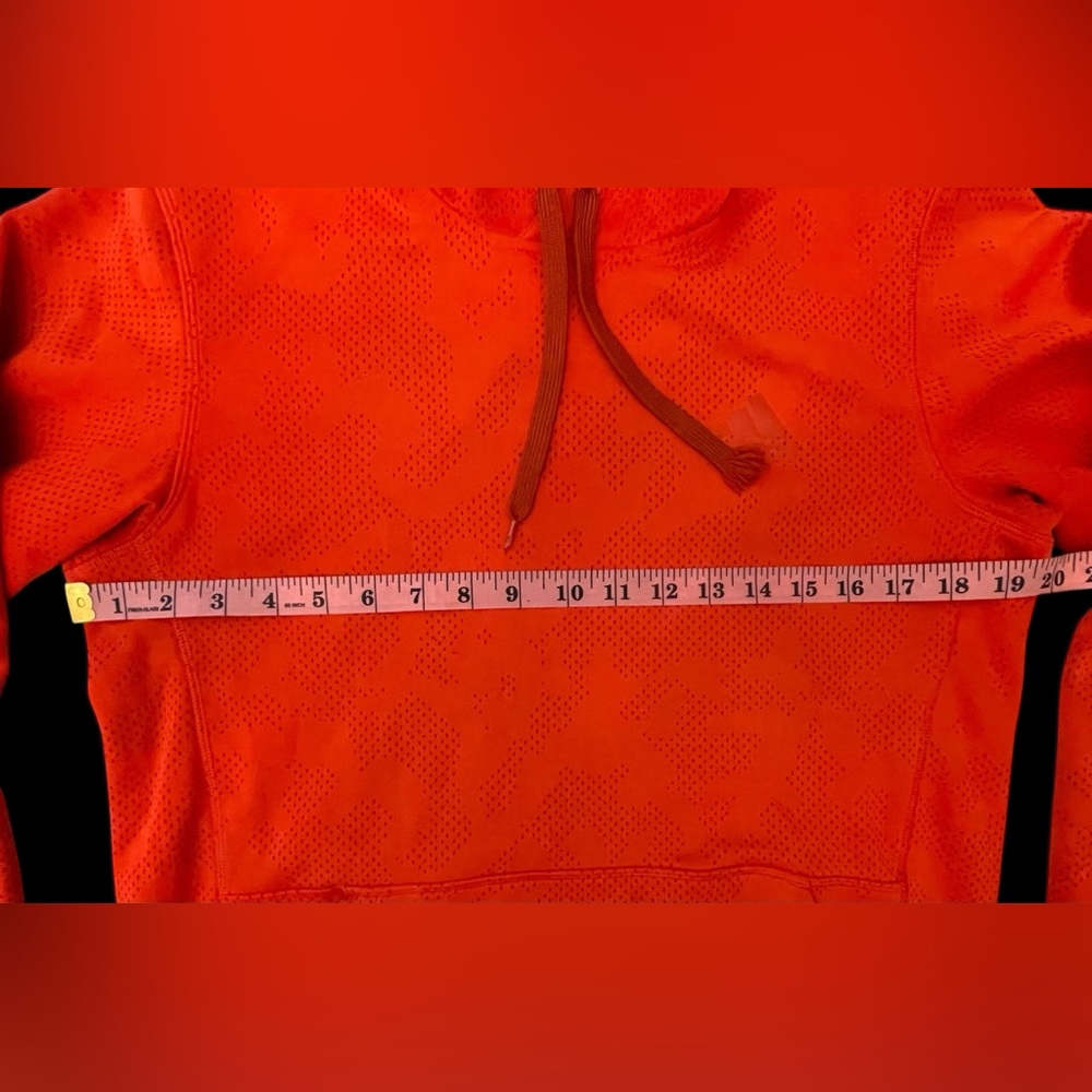 Adidas Men's Orange Hoodie - Picture 3 of 10